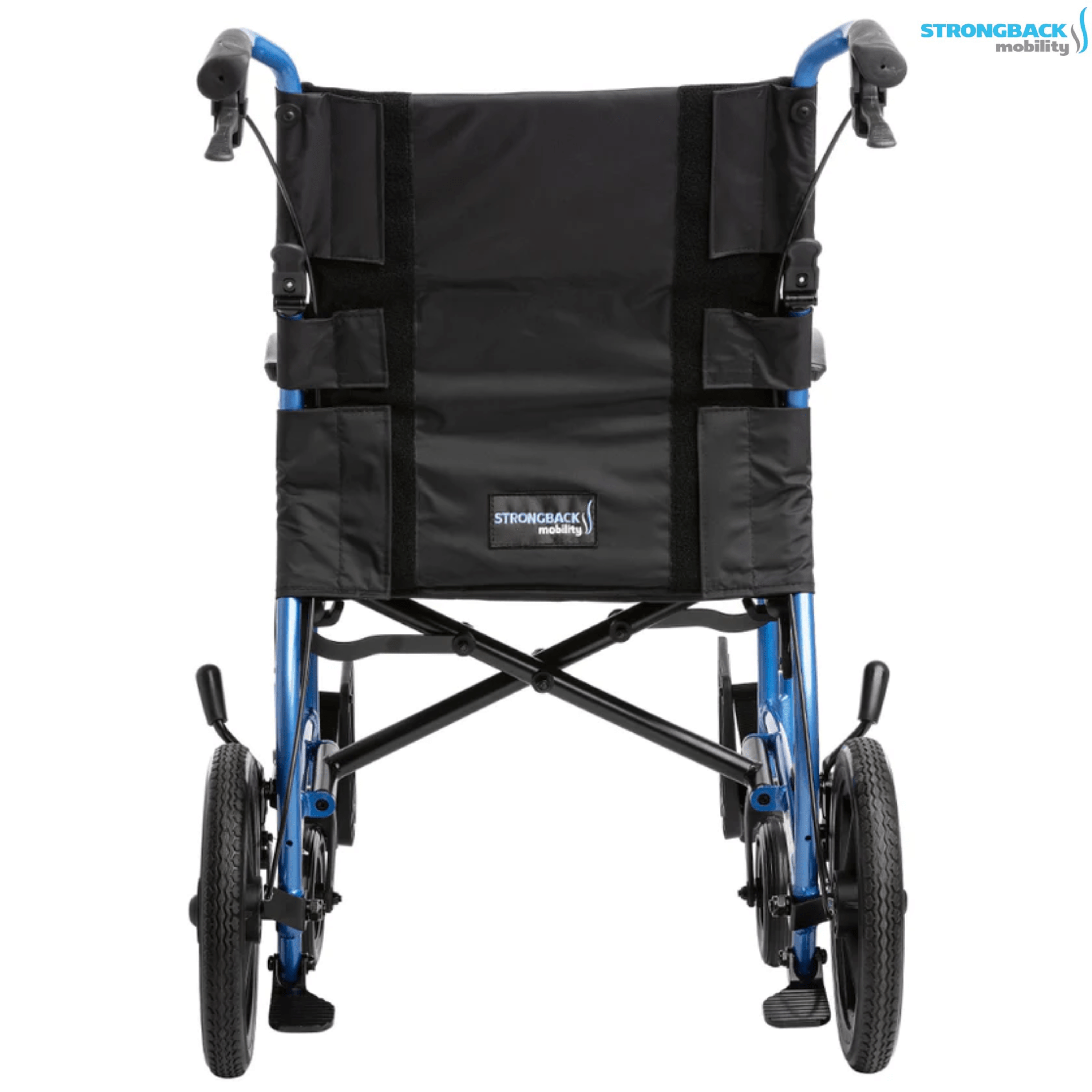 STRONGBACK 12S+AB Transport Wheelchair Comfortable and Stylish Strongback
