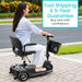 VIVE 3 Wheel Mobility Scooter - Electric Long Range Powered Wheelchair Vive Mobility